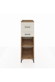 Kronos Dolap Tek Raflı 2 Çekmeceli 44x59x134 Çam-Aytaşı