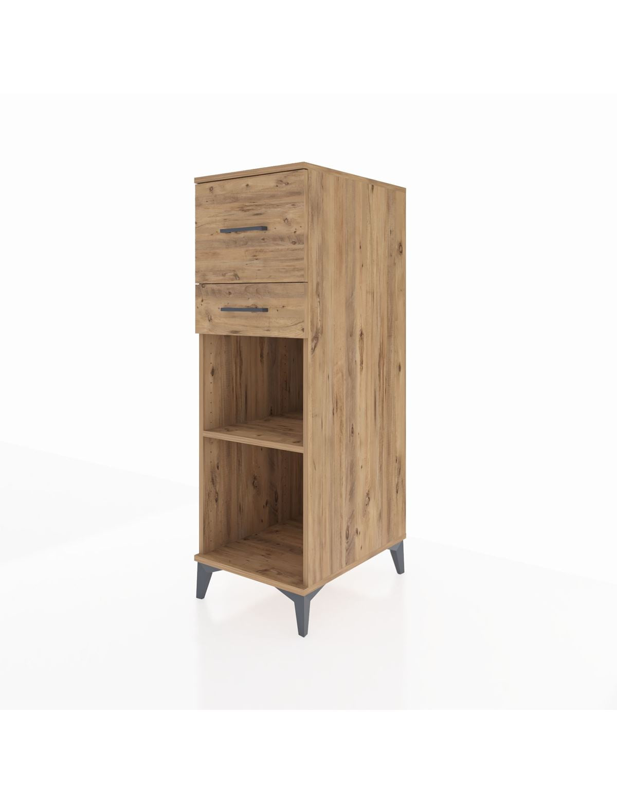 Kronos Dolap Tek Raflı 2 Çekmeceli 44x59x134 - S82M089V9C