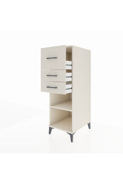 Kronos Dolap Tek Raflı 3 Çekmeceli 44x59x134 Aytaşı-Aytaşı