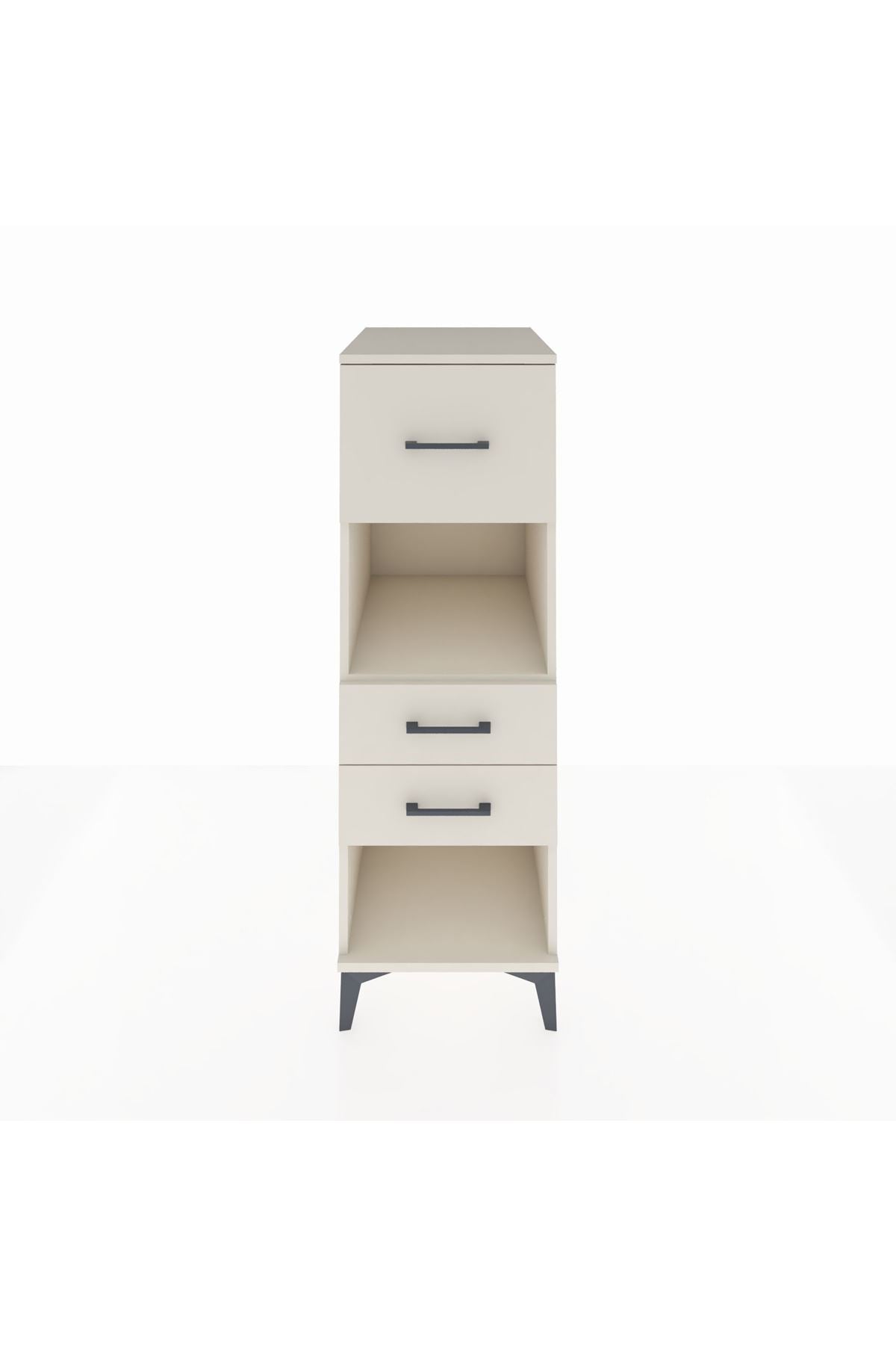 Kronos Dolap Tek Raflı 3 Çekmeceli 44x59x134 Aytaşı-Aytaşı