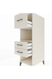 Kronos Dolap Tek Raflı 3 Çekmeceli 44x59x134 Aytaşı-Aytaşı