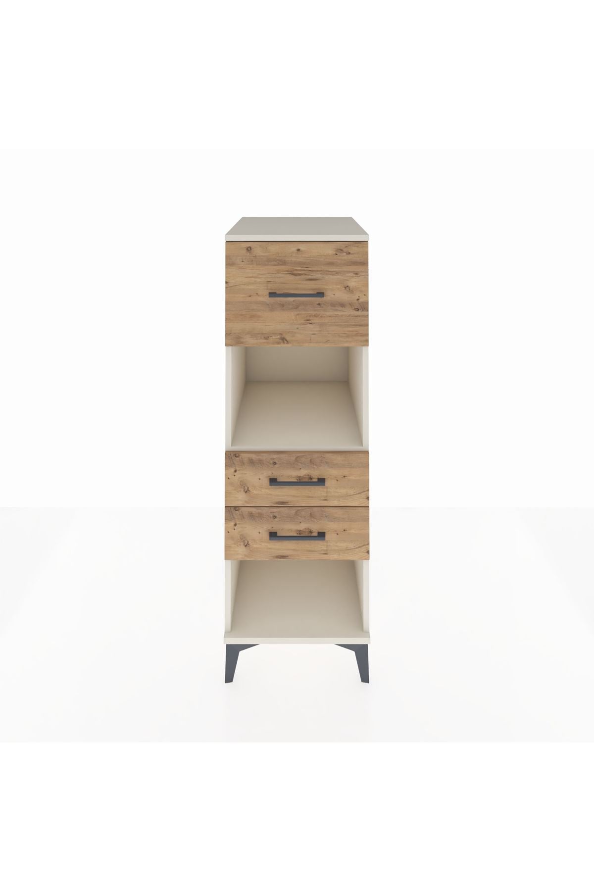 Kronos Dolap Tek Raflı 3 Çekmeceli 44x59x134 Aytaşı-Çam