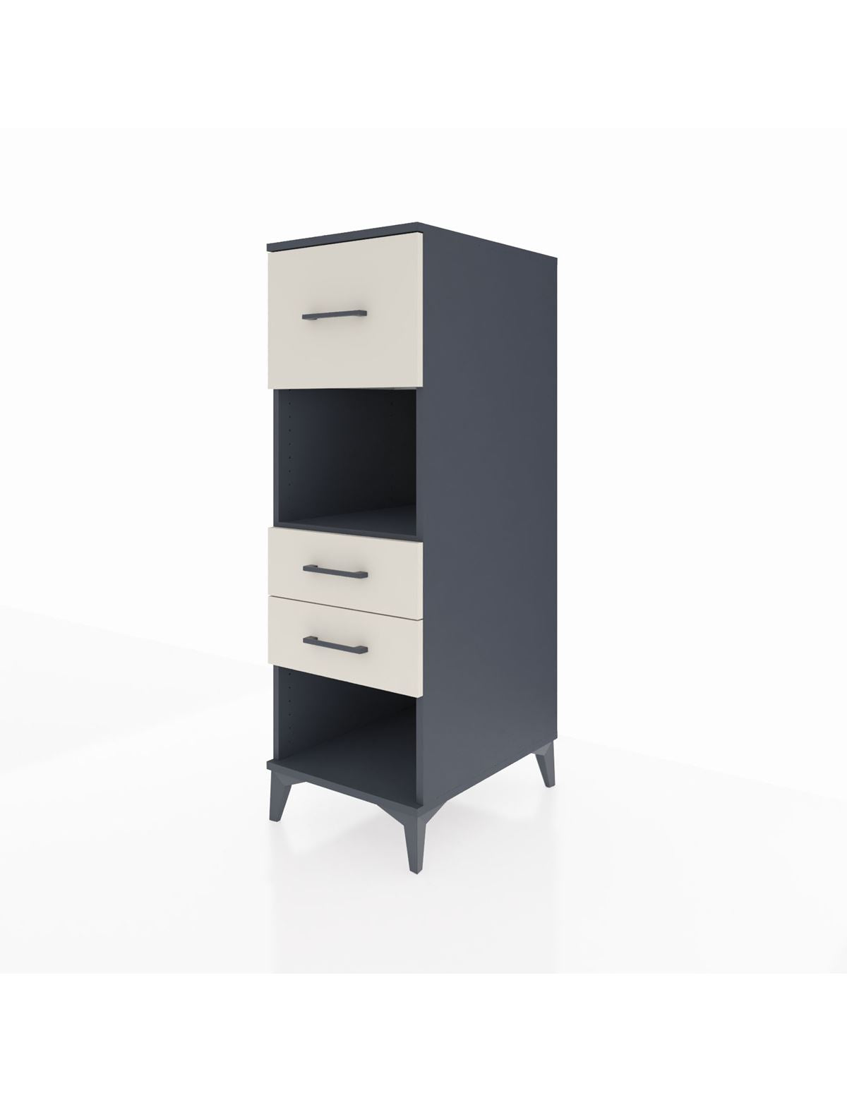 Kronos Dolap Tek Raflı 3 Çekmeceli 44x59x134 - S82M091V4C