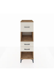 Kronos Dolap Tek Raflı 3 Çekmeceli 44x59x134 Çam-Aytaşı