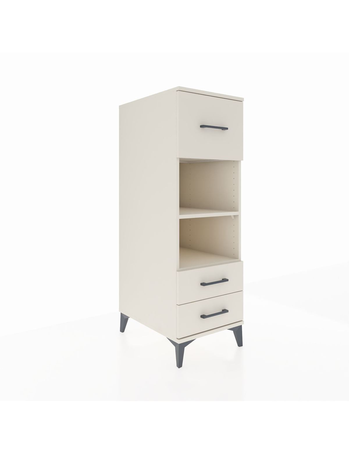 Kronos Dolap 2 Raflı 3 Çekmeceli 44x59x134 Aytaşı-Aytaşı