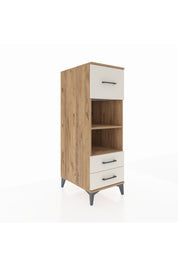 Kronos Dolap 2 Raflı 3 Çekmeceli 44x59x134 Çam-Aytaşı