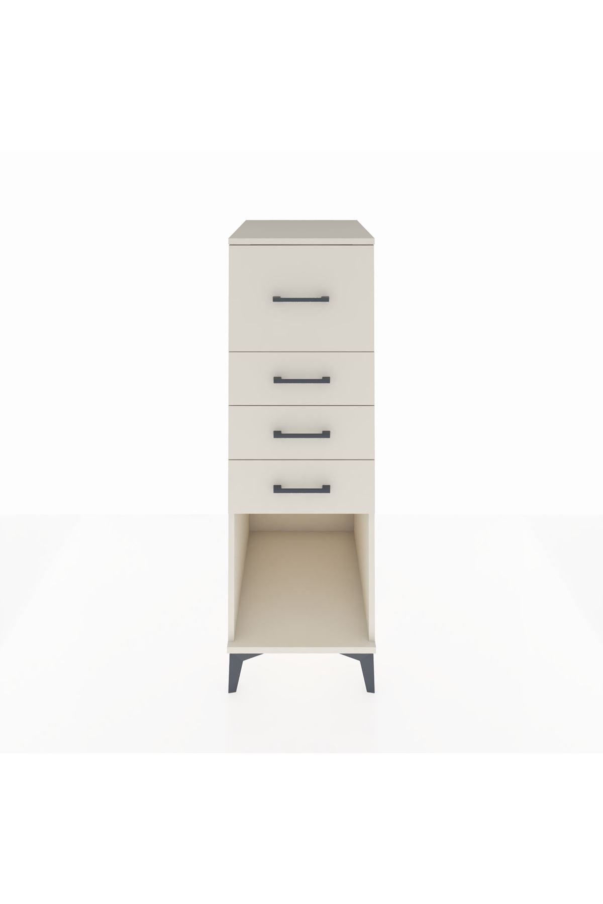 Kronos Dolap 4 Çekmeceli 44x59x134 Aytaşı-Aytaşı