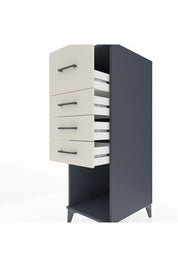 Kronos Dolap 4 Çekmeceli 44x59x134 Antrasit-Aytaşı