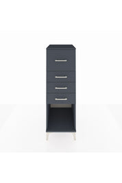 Kronos Dolap 4 Çekmeceli 44x59x134 Antrasit-Antrasit