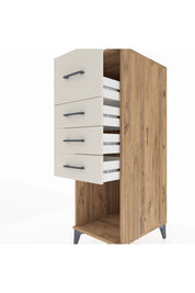 Kronos Dolap 4 Çekmeceli 44x59x134 Çam-Aytaşı
