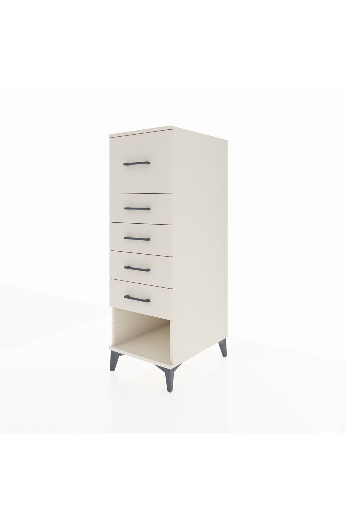 Kronos Dolap 5 Çekmeceli 44x59x134 Aytaşı-Aytaşı