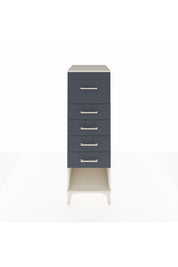 Kronos Dolap 5 Çekmeceli 44x59x134 Aytaşı-Antrasit
