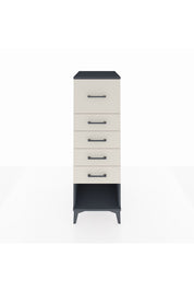 Kronos Dolap 5 Çekmeceli 44x59x134 Antrasit-Aytaşı