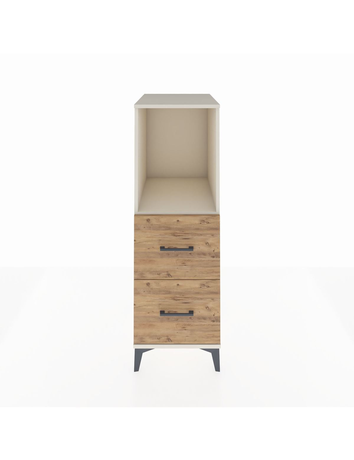 Kronos Dolap Tek Raflı 2 Çekmeceli 44x59x134 Aytaşı-Çam