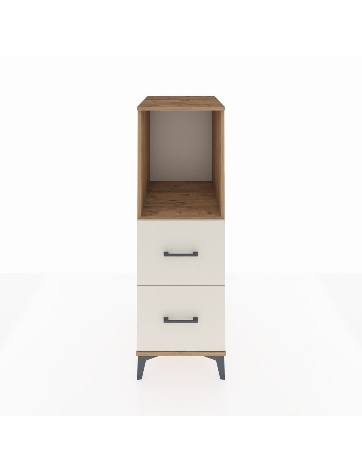 Kronos Dolap Tek Raflı 2 Çekmeceli 44x59x134 Çam-Aytaşı