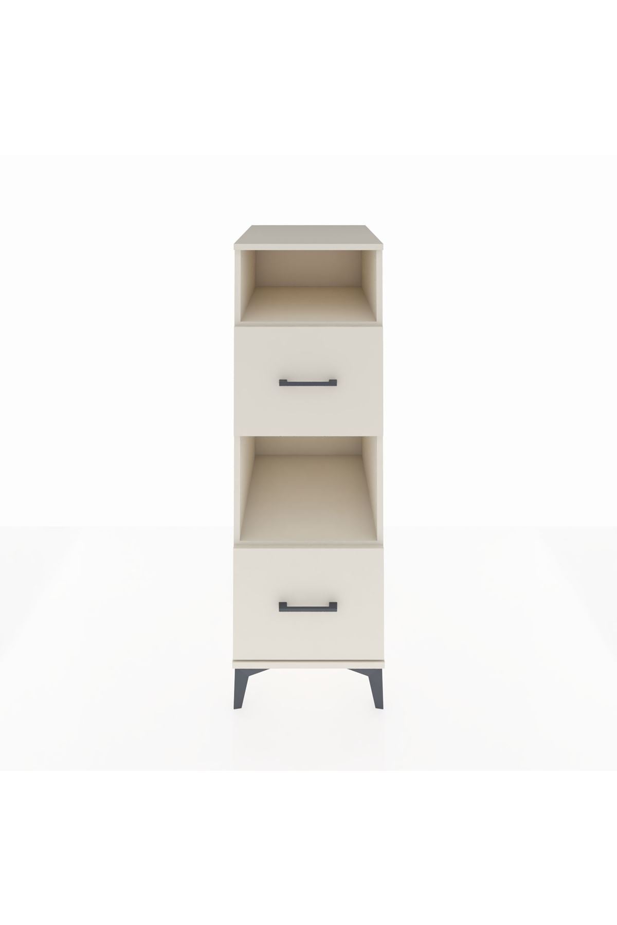 Kronos Dolap 2 Raflı 2 Çekmeceli 44x59x134 Aytaşı-Aytaşı