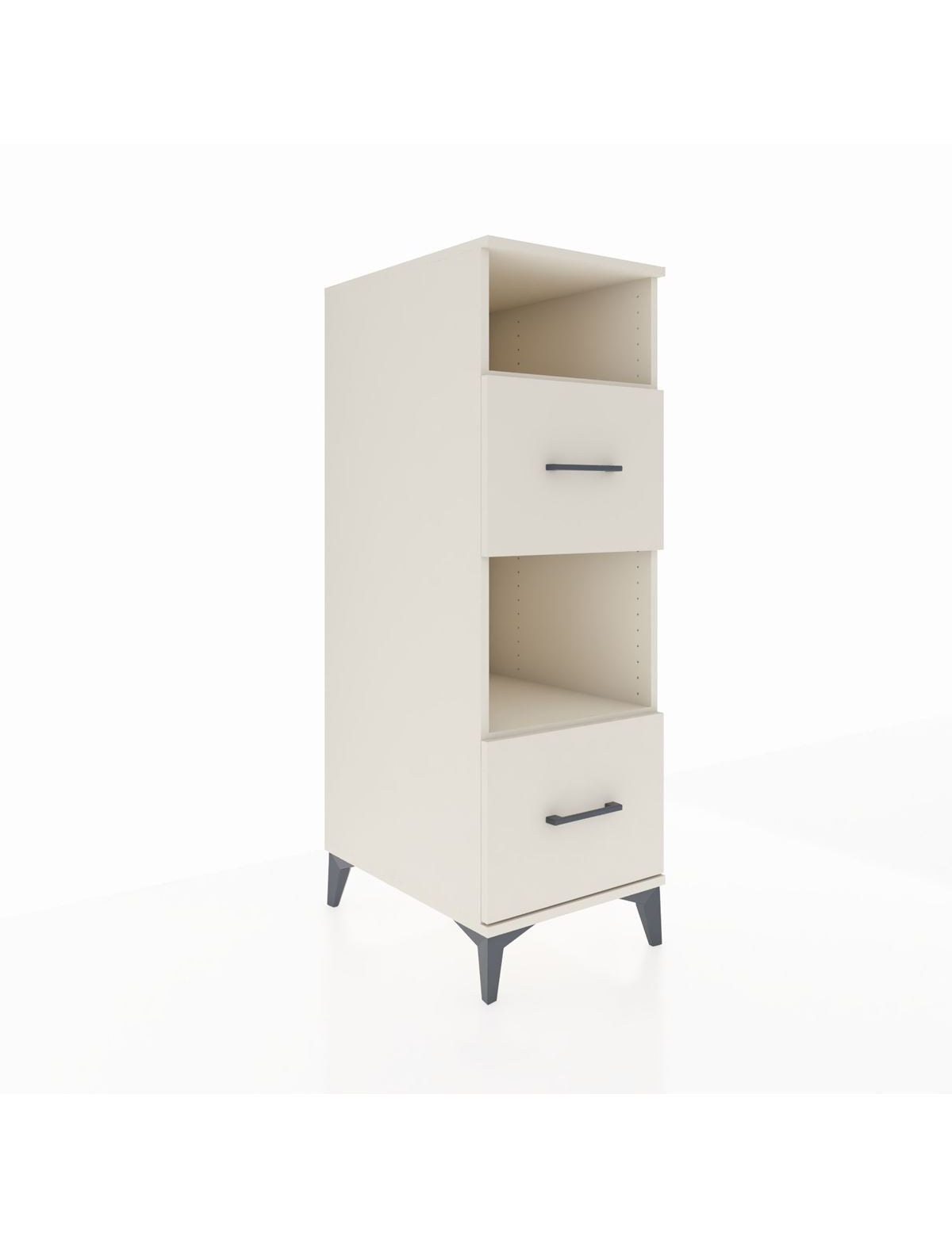 Kronos Dolap 2 Raflı 2 Çekmeceli 44x59x134 Aytaşı-Aytaşı