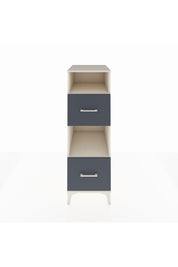 Kronos Dolap 2 Raflı 2 Çekmeceli 44x59x134 Aytaşı-Antrasit