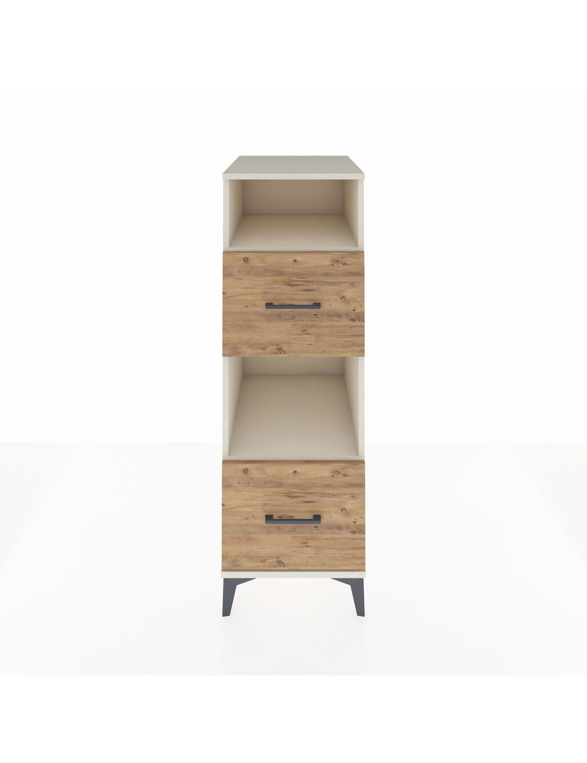 Kronos Dolap 2 Raflı 2 Çekmeceli 44x59x134 Aytaşı-Çam