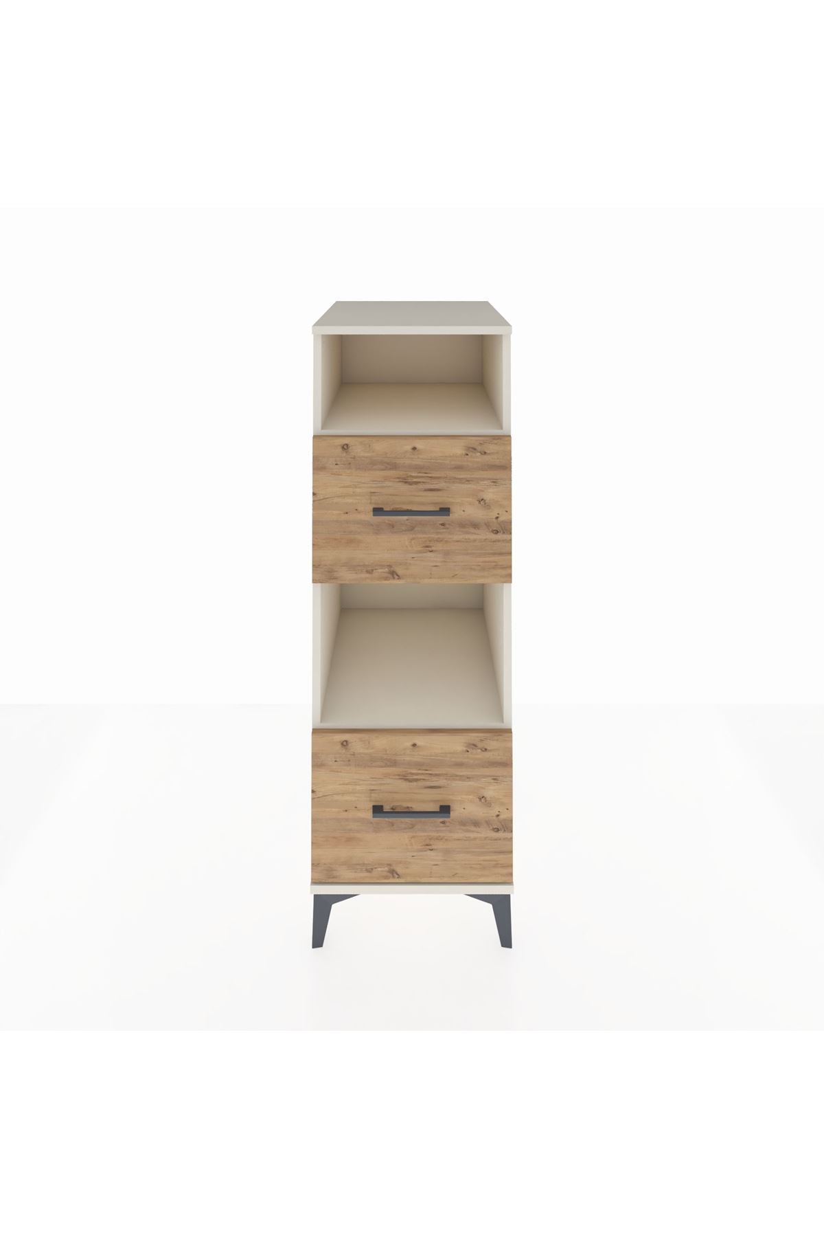 Kronos Dolap 2 Raflı 2 Çekmeceli 44x59x134 Aytaşı-Çam