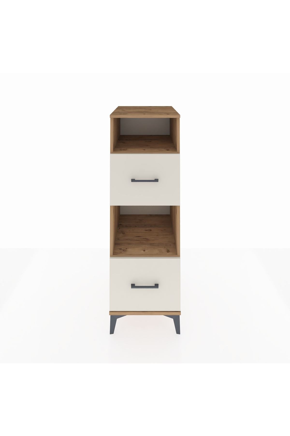 Kronos Dolap 2 Raflı 2 Çekmeceli 44x59x134 Çam-Aytaşı