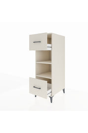 Kronos Dolap 2 Raflı 2 Çekmeceli 44x59x134 Aytaşı-Aytaşı