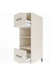 Kronos Dolap 2 Raflı 2 Çekmeceli 44x59x134 Aytaşı-Aytaşı