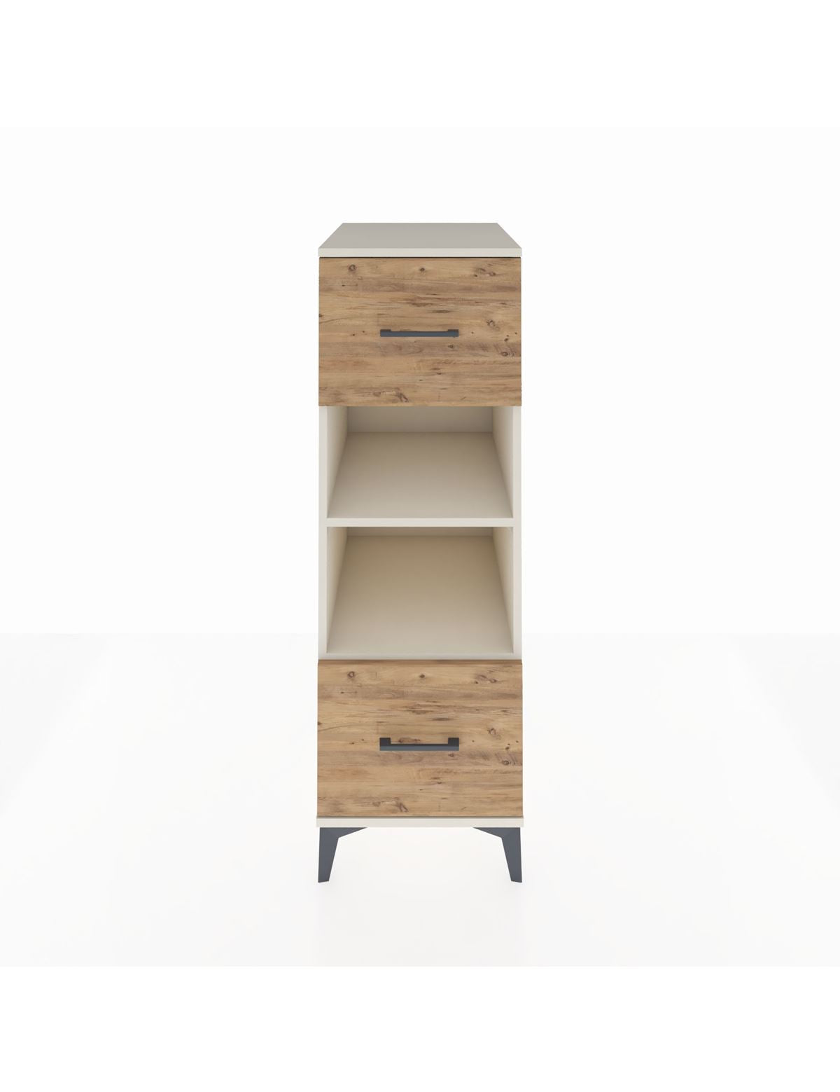 Kronos Dolap 2 Raflı 2 Çekmeceli 44x59x134 Aytaşı-Çam