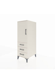 Kronos Dolap 2 Raflı 3 Çekmeceli Tek Kapaklı 44x59x134 Aytaşı-Aytaşı