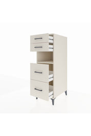 Kronos Dolap Tek Raflı 4 Çekmeceli 44x59x134 - S82M102V1C
