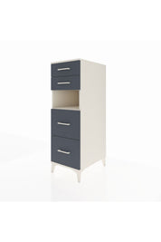 Kronos Dolap Tek Raflı 4 Çekmeceli 44x59x134 - S82M102V2C