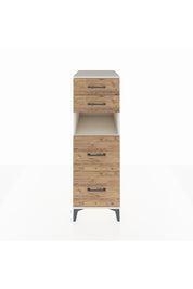 Kronos Dolap Tek Raflı 4 Çekmeceli 44x59x134 Aytaşı-Çam