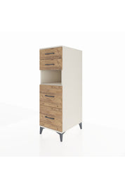 Kronos Dolap Tek Raflı 4 Çekmeceli 44x59x134 - S82M102V3C