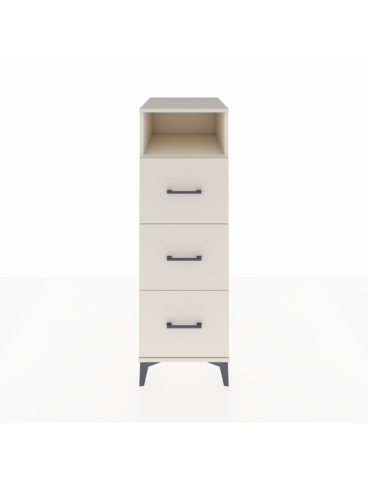 Kronos Dolap Tek Raflı 3 Çekmeceli 44x59x134 Aytaşı-Aytaşı