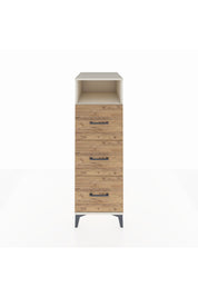 Kronos Dolap Tek Raflı 3 Çekmeceli 44x59x134 Aytaşı-Çam