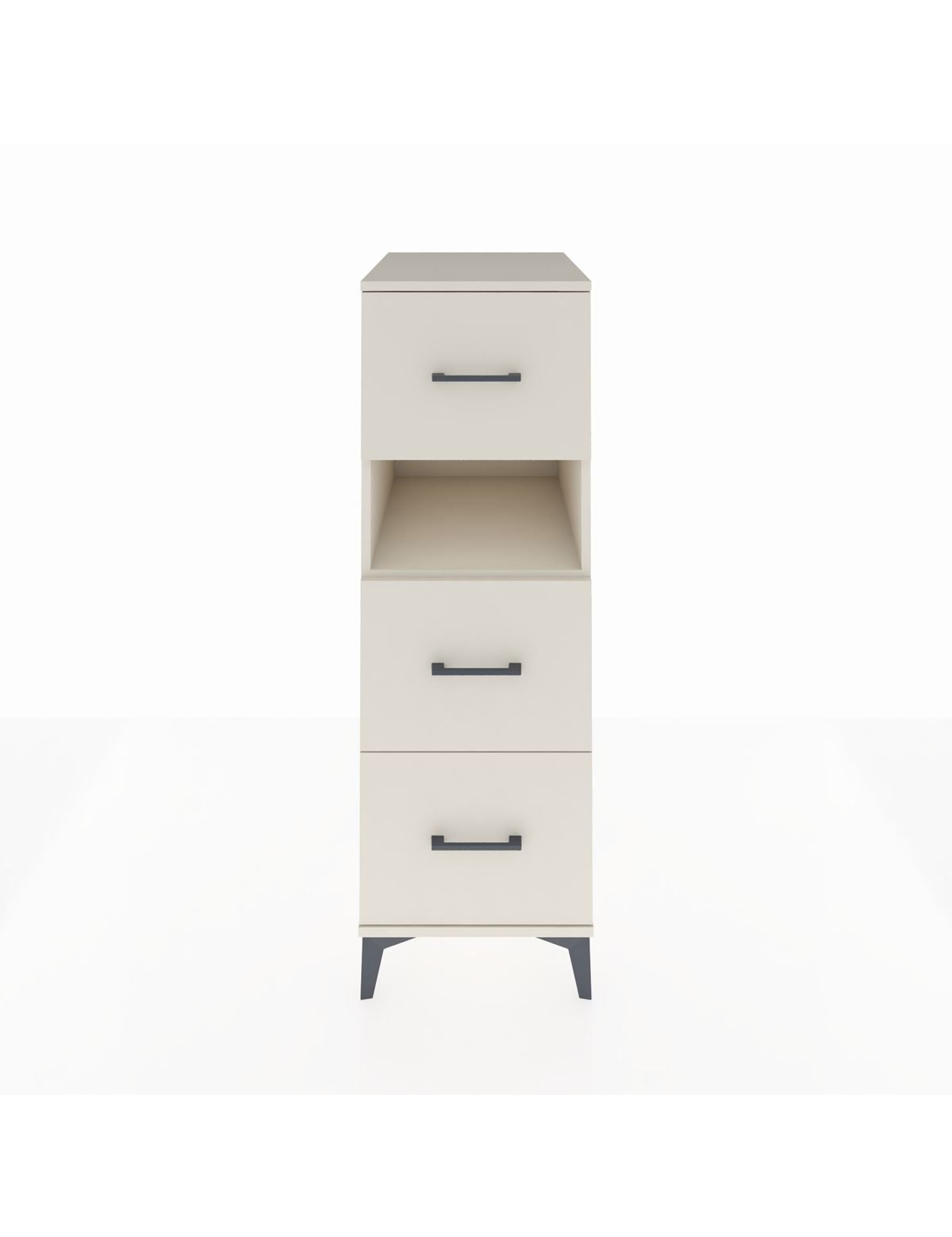 Kronos Dolap Tek Raflı 3 Çekmeceli 44x59x134 Aytaşı-Aytaşı