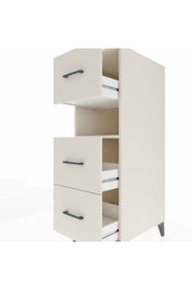 Kronos Dolap Tek Raflı 3 Çekmeceli 44x59x134 Aytaşı-Aytaşı
