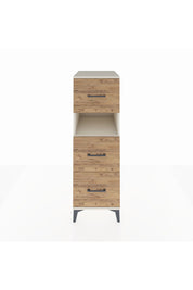 Kronos Dolap Tek Raflı 3 Çekmeceli 44x59x134 Aytaşı-Çam