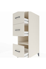 Kronos Dolap Tek Raflı 3 Çekmeceli 44x59x134 Aytaşı-Aytaşı