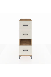 Kronos Dolap Tek Raflı 3 Çekmeceli 44x59x134 Çam-Aytaşı