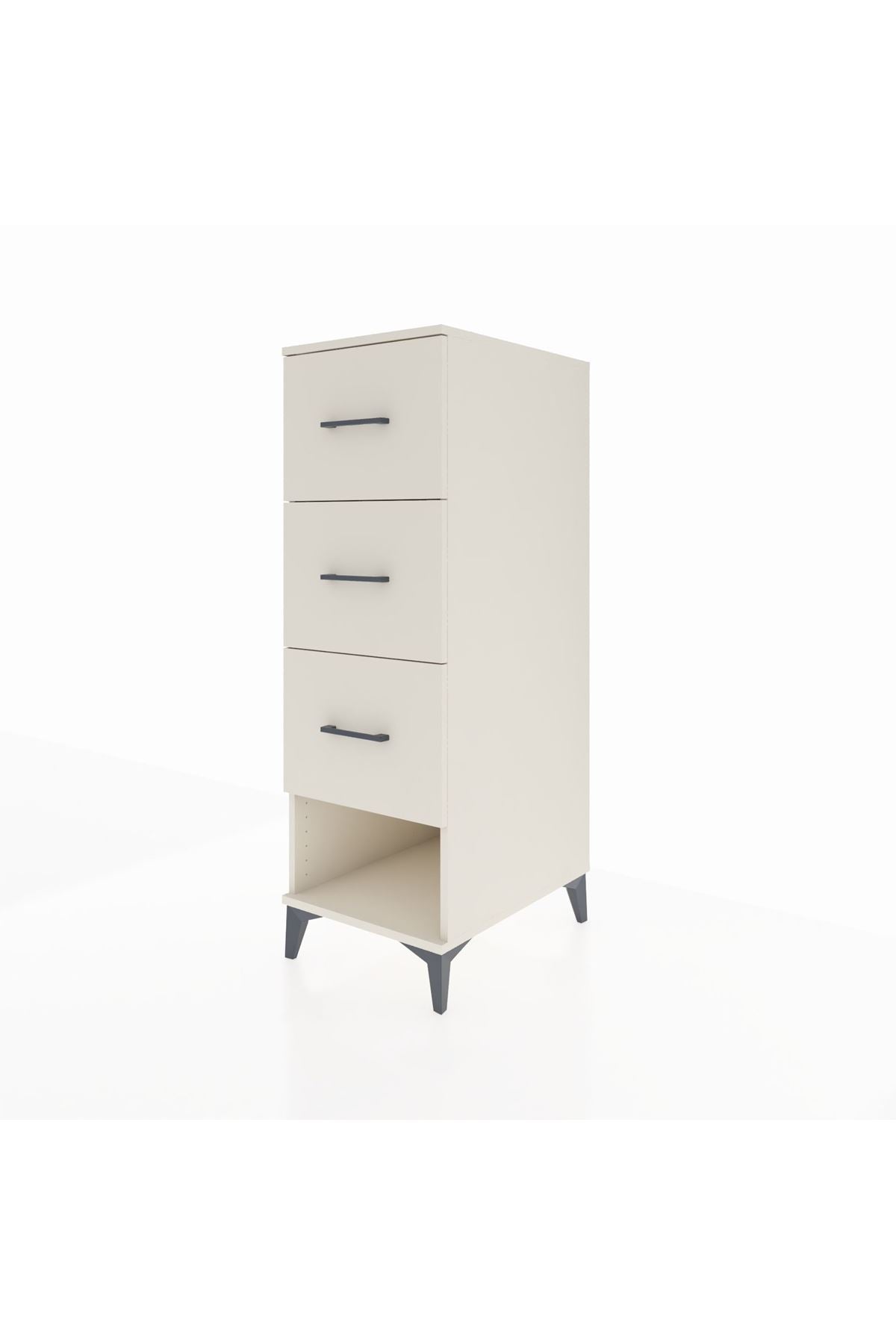 Kronos Dolap 3 Çekmeceli 44x59x134 Aytaşı-Aytaşı