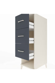 Kronos Dolap 3 Çekmeceli 44x59x134 Aytaşı-Antrasit
