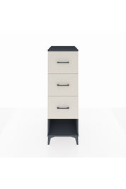 Kronos Dolap 3 Çekmeceli 44x59x134 Antrasit-Aytaşı
