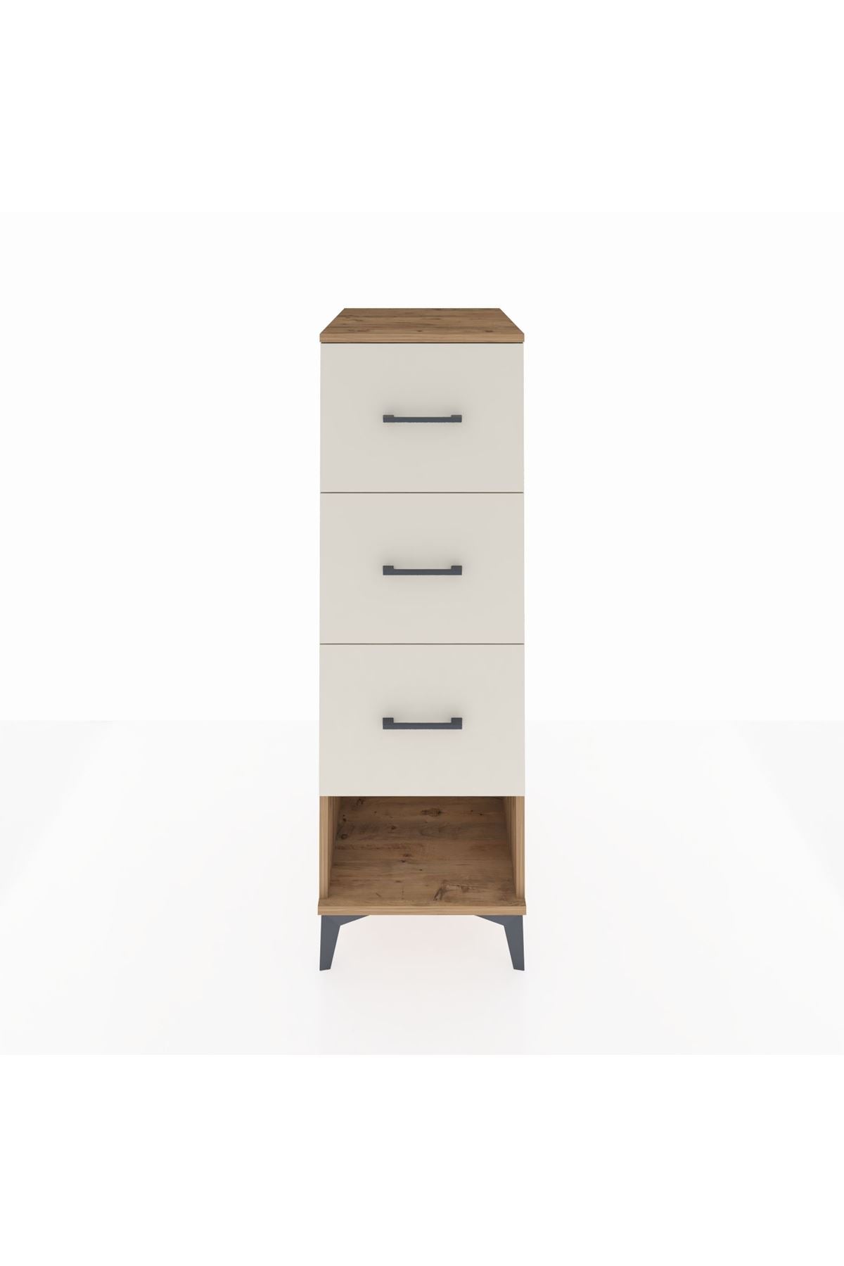 Kronos Dolap 3 Çekmeceli 44x59x134 Çam-Aytaşı