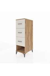 Kronos Dolap 3 Çekmeceli 44x59x134 Çam-Aytaşı