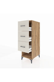 Kronos Dolap 3 Çekmeceli 44x59x134 Çam-Aytaşı