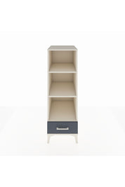 Kronos Dolap 3 Raflı Tek Çekmeceli 44x59x134 Aytaşı-Antrasit