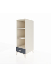 Kronos Dolap 3 Raflı Tek Çekmeceli 44x59x134 Aytaşı-Antrasit