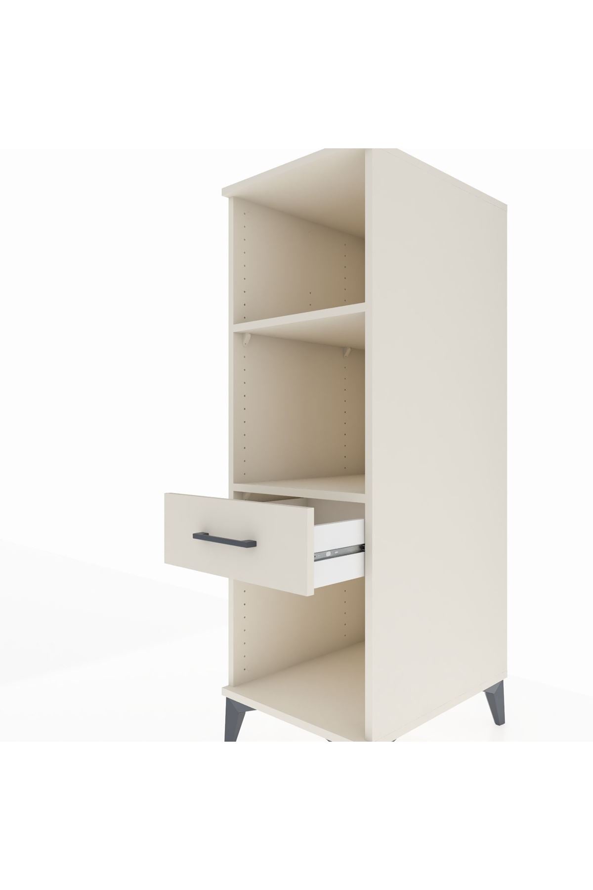 Kronos Dolap 2 Raflı Tek Çekmeceli 44x59x134 Aytaşı-Aytaşı