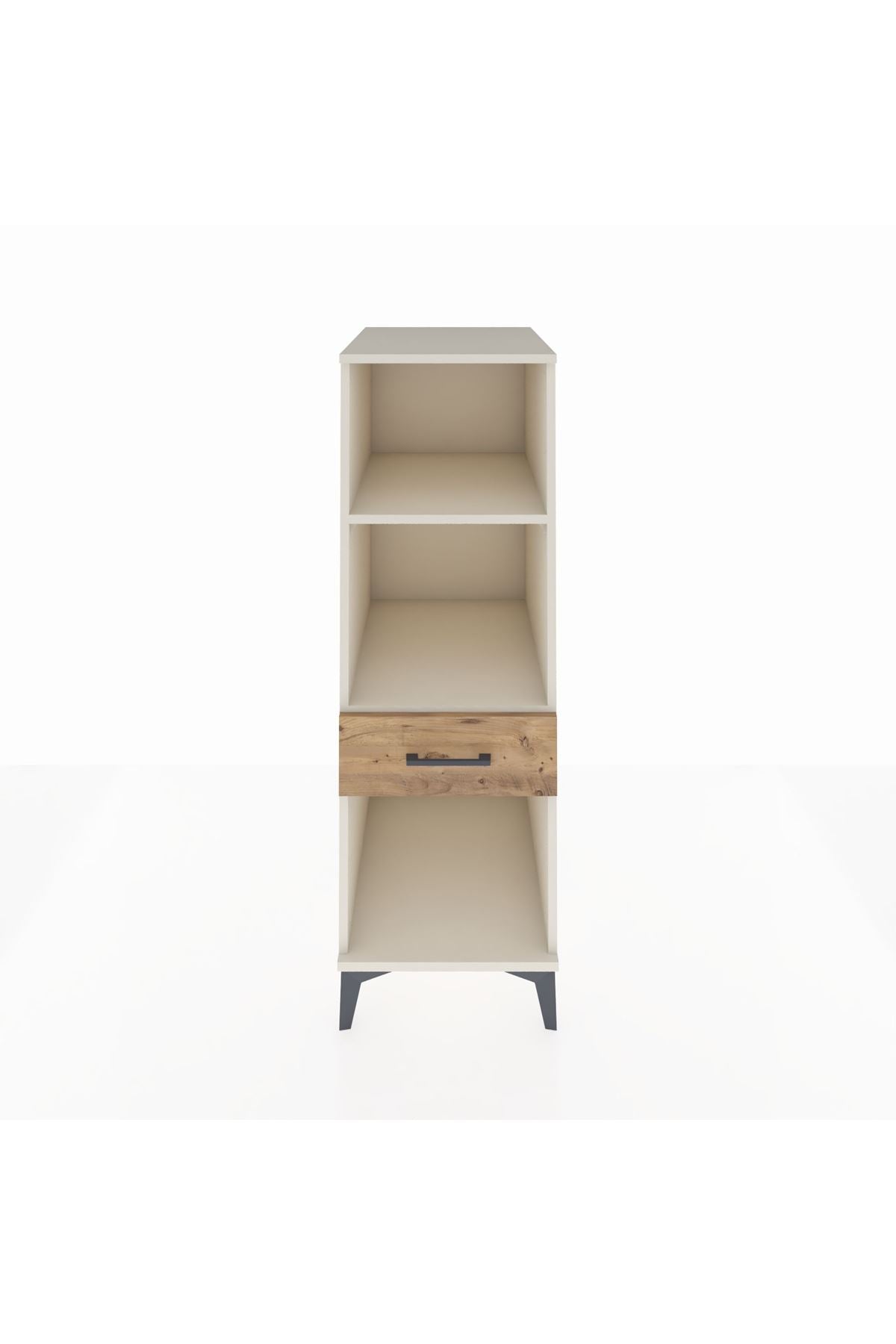 Kronos Dolap 2 Raflı Tek Çekmeceli 44x59x134 Aytaşı-Çam